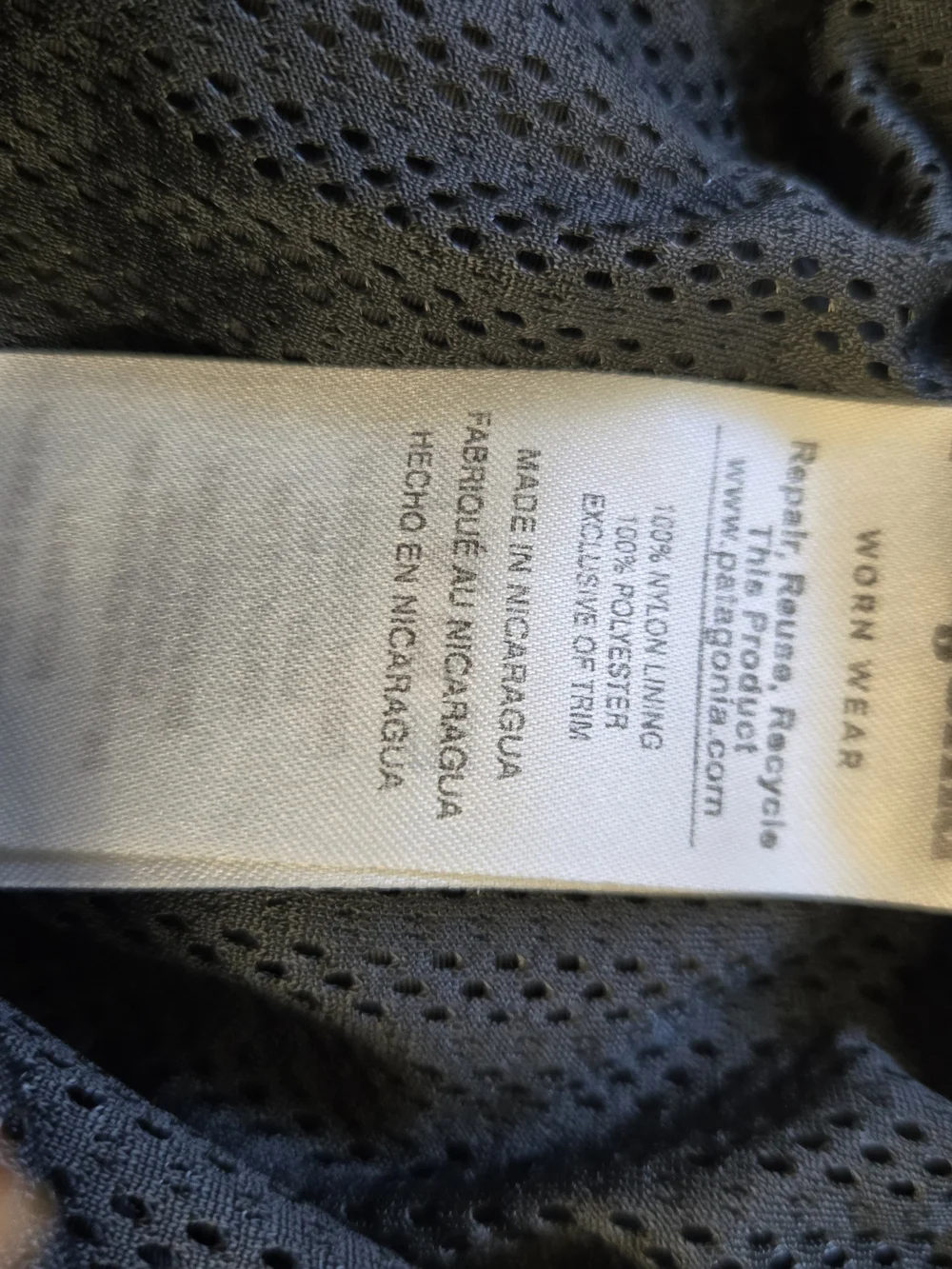 Patagonia Men's Charcoal Athletic Shorts0808